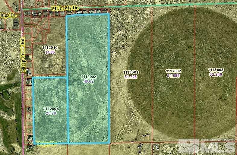 69.4 Acres of Land for Sale in Battle Mountain, Nevada