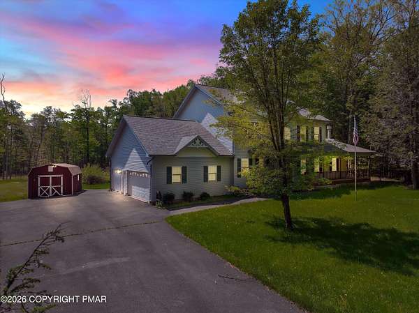 2.29 Acres of Land with Home for Sale in Pocono Lake, Pennsylvania