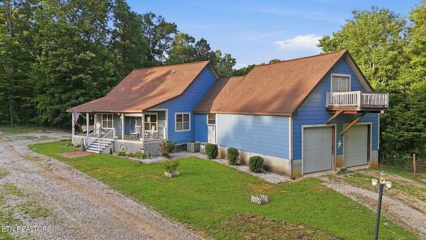 18.4 Acres of Recreational Land with Home for Sale in Oneida, Tennessee