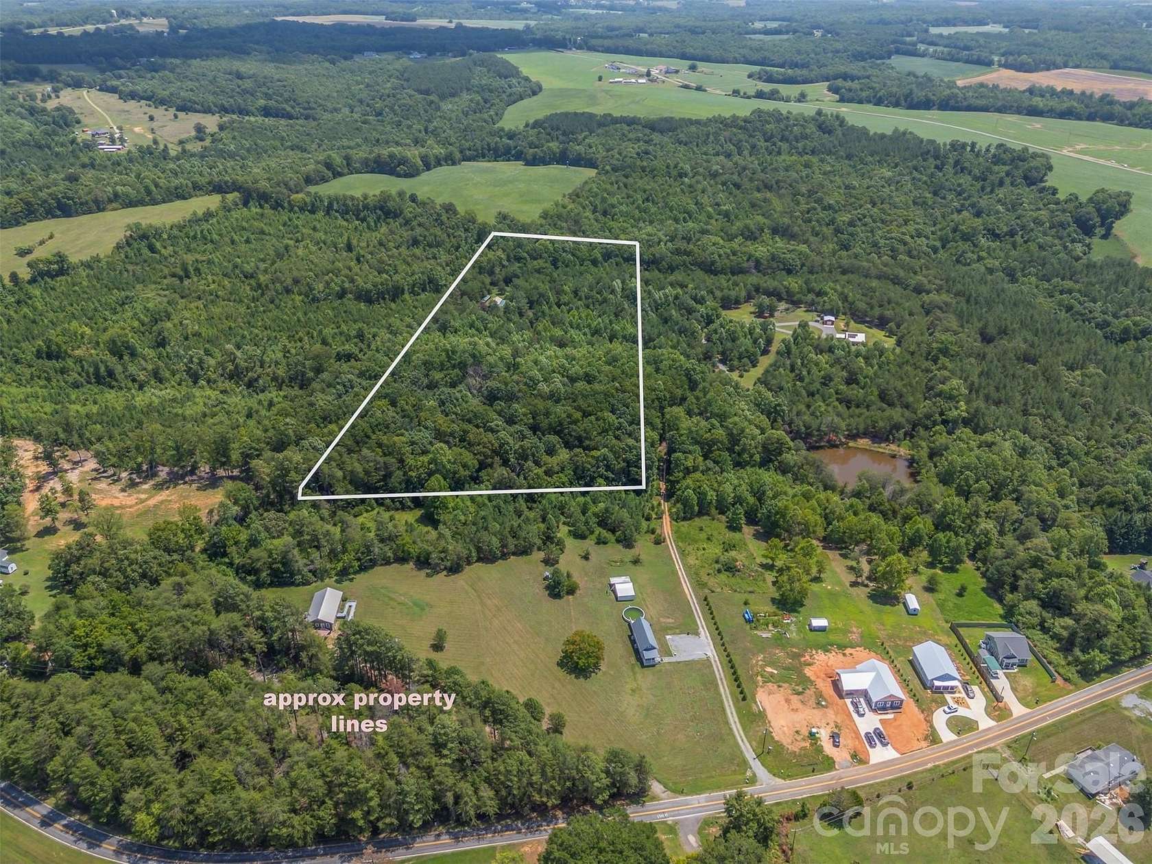 14.6 Acres of Recreational Land for Sale in Ellenboro, North Carolina