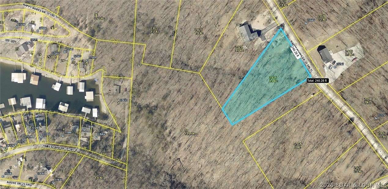 1.4 Acres of Residential Land for Sale in Rocky Mount, Missouri
