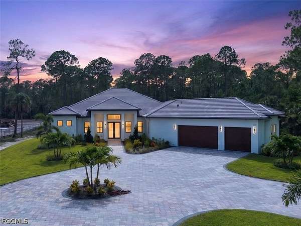 2.5 Acres of Land with Home for Sale in Naples, Florida