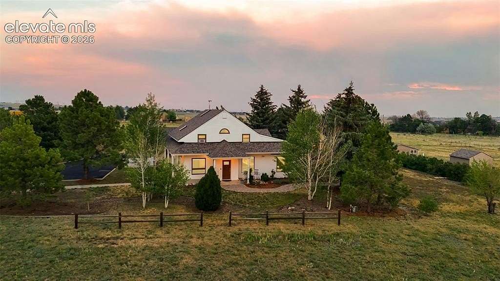 5 Acres of Land with Home for Sale in Colorado Springs, Colorado