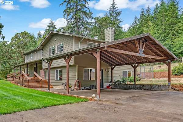18.5 Acres of Recreational Land with Home for Sale in Dallas, Oregon