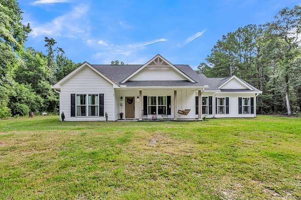 10.8 Acres of Recreational Land with Home for Sale in Smoaks, South Carolina