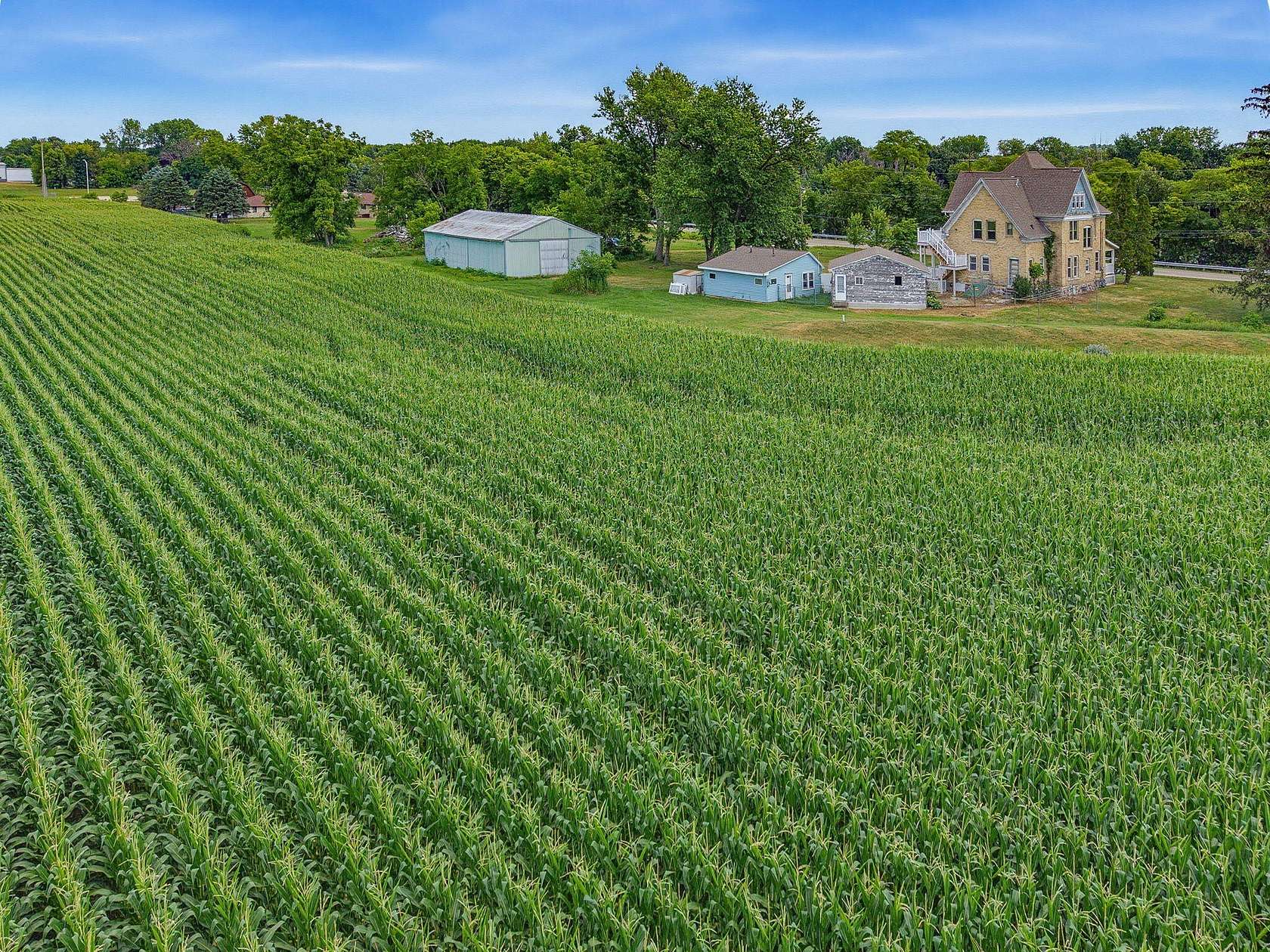 10.7 Acres of Recreational Land with Home for Sale in Jefferson, Wisconsin