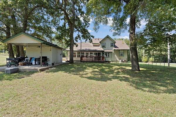 9.35 Acres of Land with Home for Sale in Grove, Oklahoma