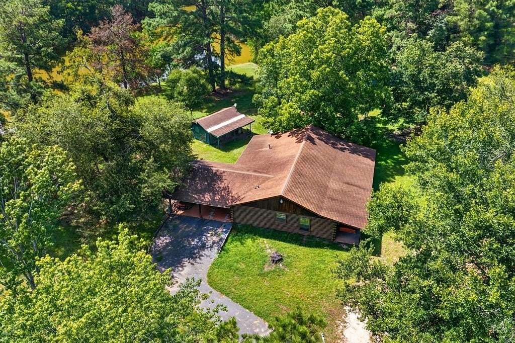 10.5 Acres of Land with Home for Sale in Timpson, Texas