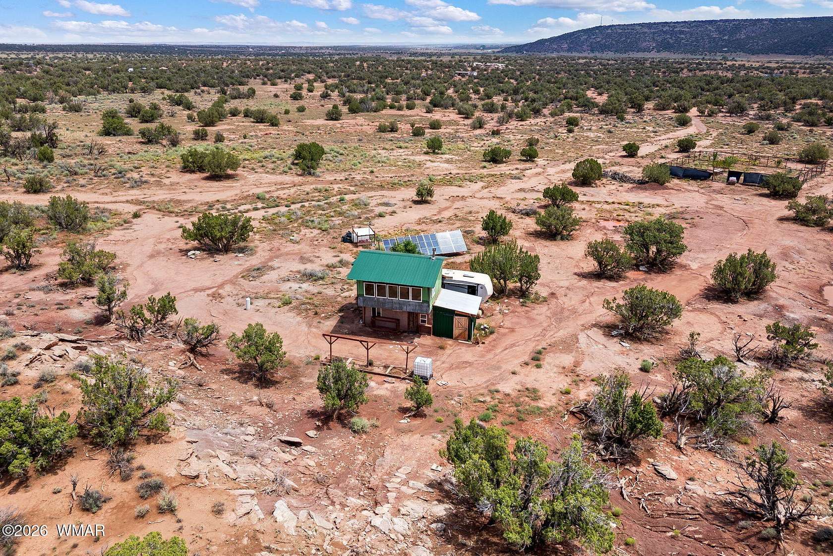 159 Acres of Land with Home for Sale in Snowflake, Arizona