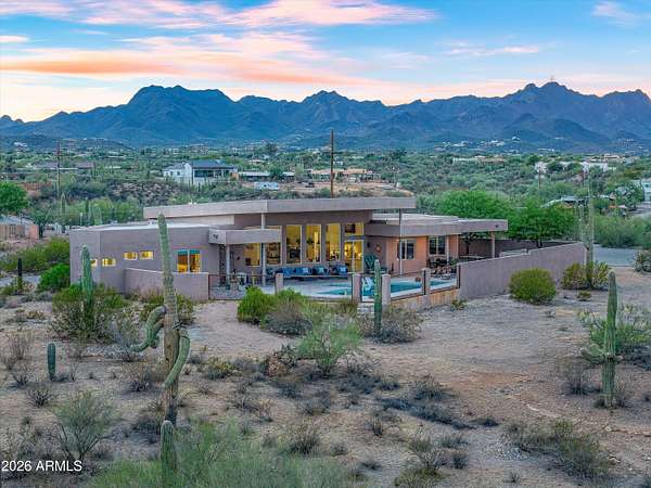5.6 Acres of Land with Home for Sale in Tucson, Arizona