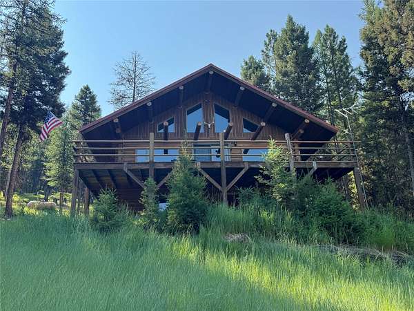 2.34 Acres of Land with Home for Sale in Seeley Lake, Montana