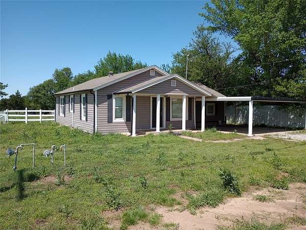 3.25 Acres of Land with Home for Sale in Harrah, Oklahoma