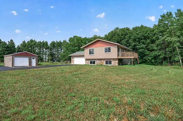 10 Acres of Land with Home for Sale in Harris, Minnesota