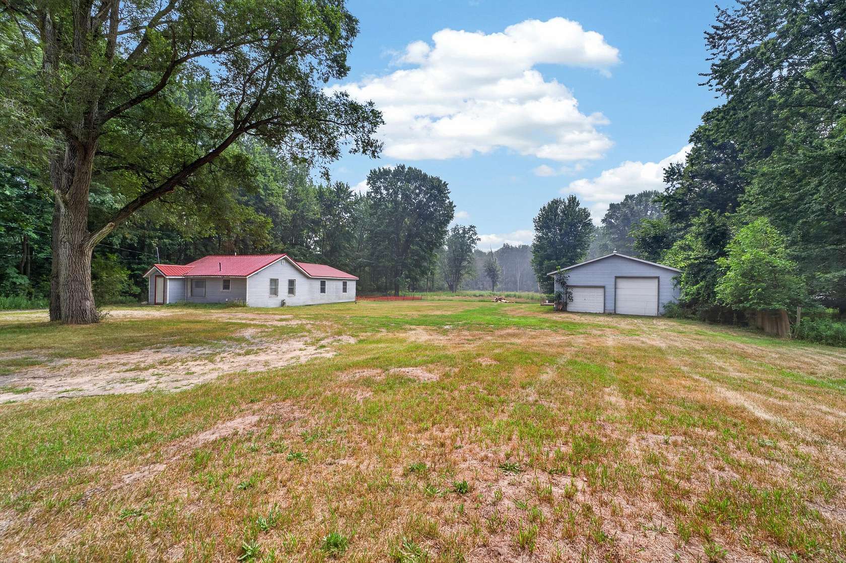 11.5 Acres of Land with Home for Sale in Muskegon, Michigan