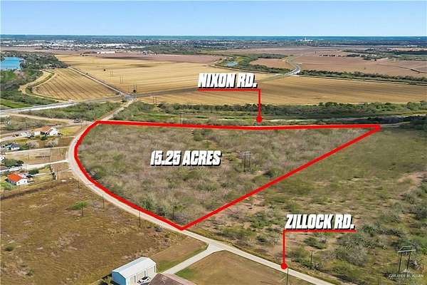 15.3 Acres of Land for Sale in San Benito, Texas