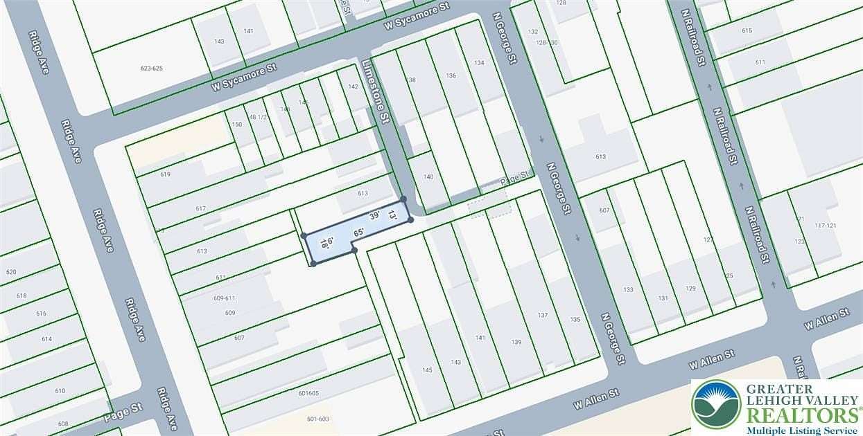 0.03 Acres of Residential Land for Sale in Allentown, Pennsylvania