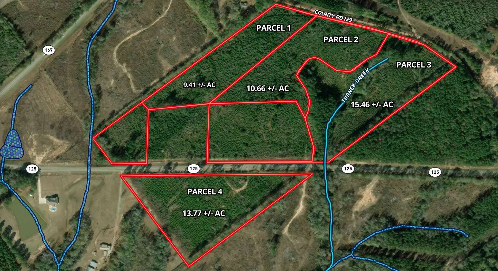 13.8 Acres of Land for Sale in Jack, Alabama