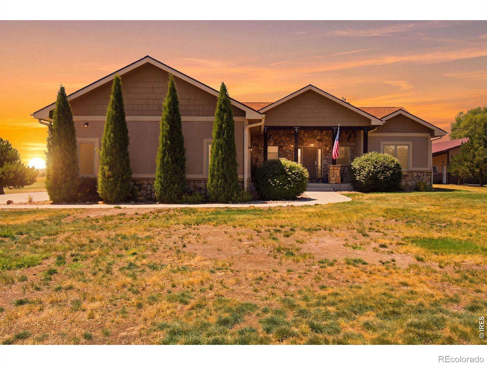 2 Acres of Land with Home for Sale in Greeley, Colorado