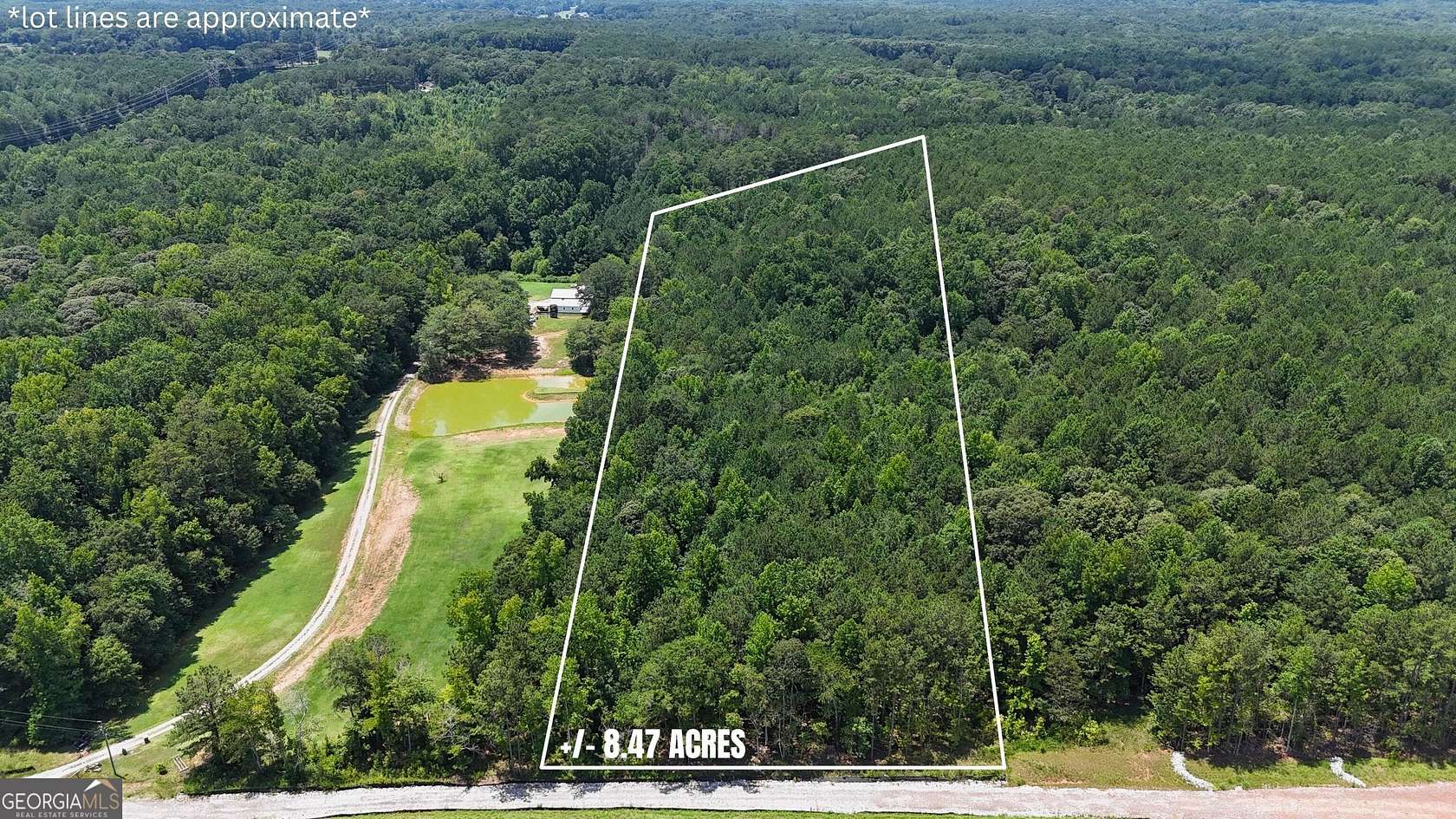 8.47 Acres of Residential Land for Sale in Senoia, Georgia