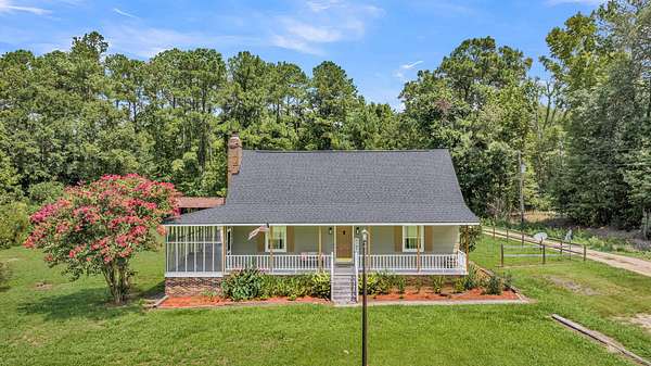 12.4 Acres of Land with Home for Sale in Moncks Corner, South Carolina