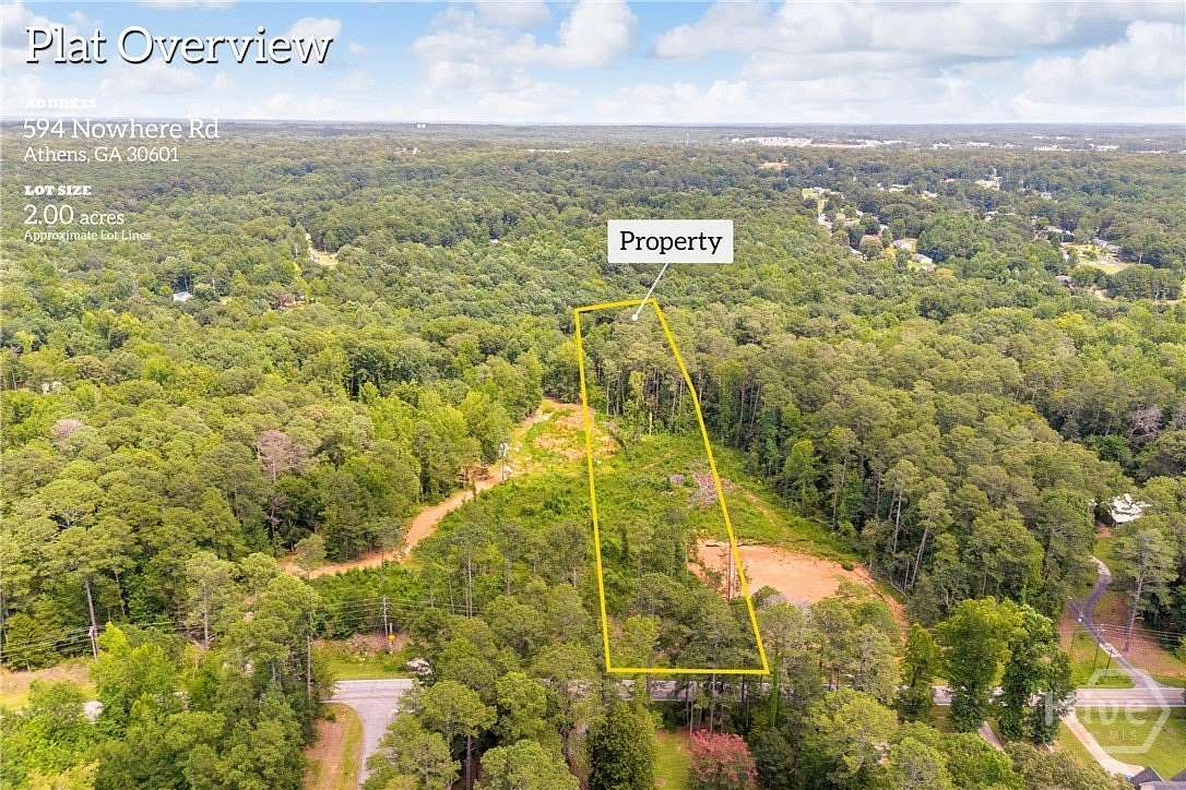 2 Acres of Residential Land for Sale in Athens, Georgia