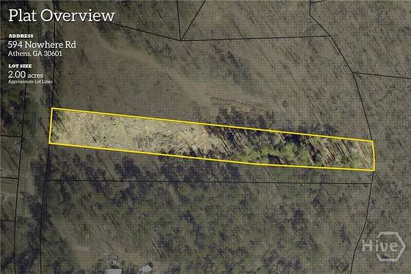 2 Acres of Residential Land for Sale in Athens, Georgia