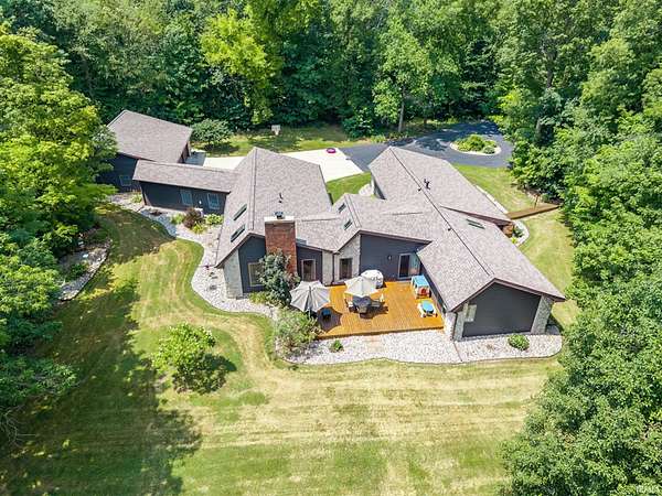 13 Acres of Land with Home for Sale in South Whitley, Indiana