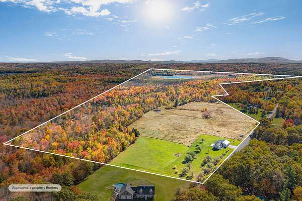 67 Acres of Land with Home for Sale in Morrill, Maine