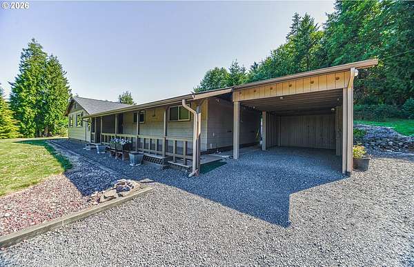 4 Acres of Land with Home for Sale in Rainier, Oregon