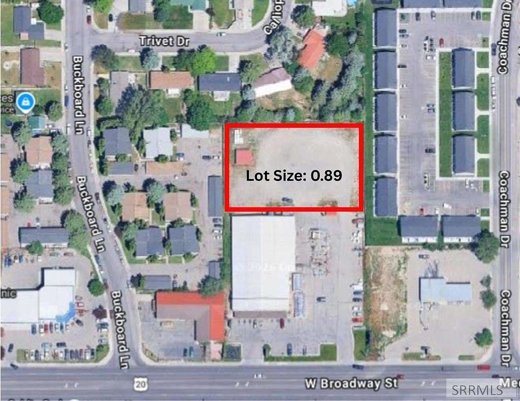 0.89 Acres of Commercial Land for Sale in Idaho Falls, Idaho