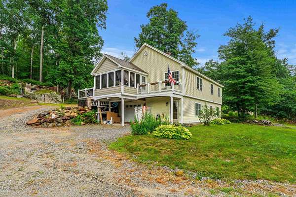 8.56 Acres of Land with Home for Sale in Warner, New Hampshire