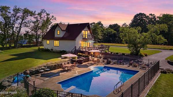 32 Acres of Land with Home for Sale in Pleasant Mount, Pennsylvania