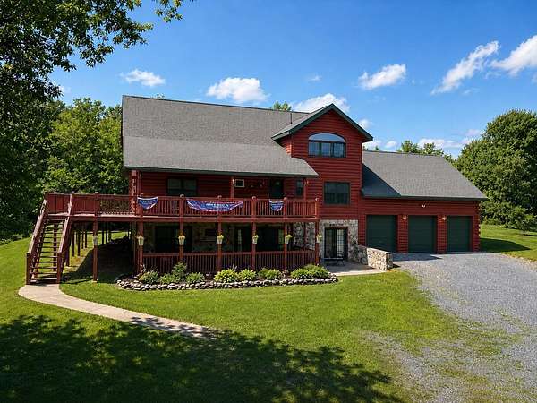 1.58 Acres of Land with Home for Sale in Morrisonville, New York