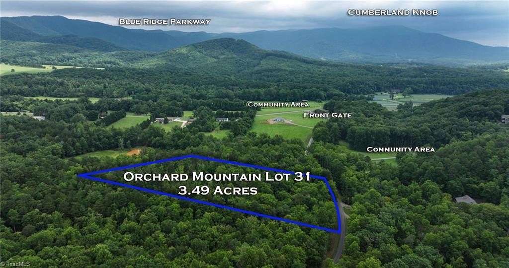 3.48 Acres of Residential Land for Sale in Lowgap, North Carolina