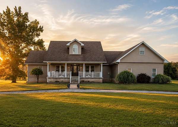 3.34 Acres of Land with Home for Sale in Manchester, Ohio