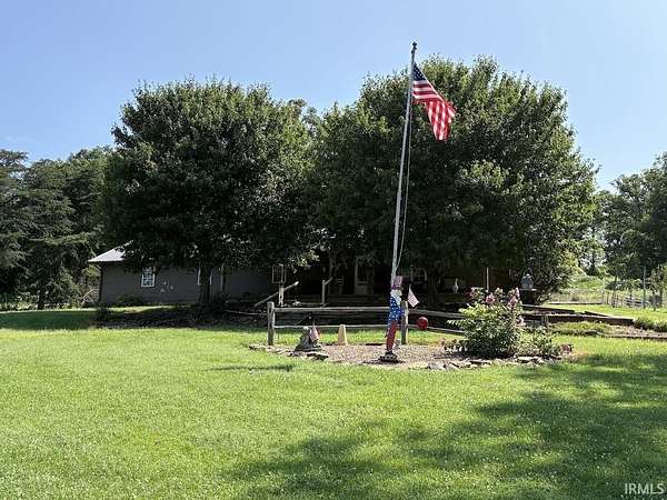 6 Acres of Land with Home for Sale in Birdseye, Indiana