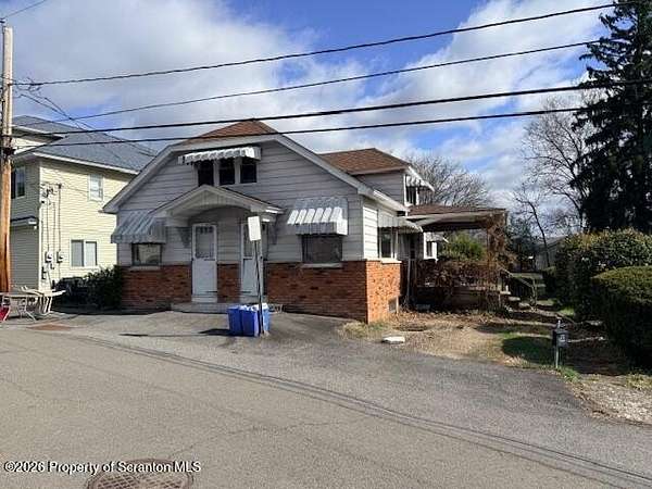 2 Acres of Land with Home for Sale in Old Forge, Pennsylvania