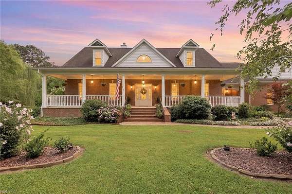9 Acres of Land with Home for Sale in Chesapeake, Virginia