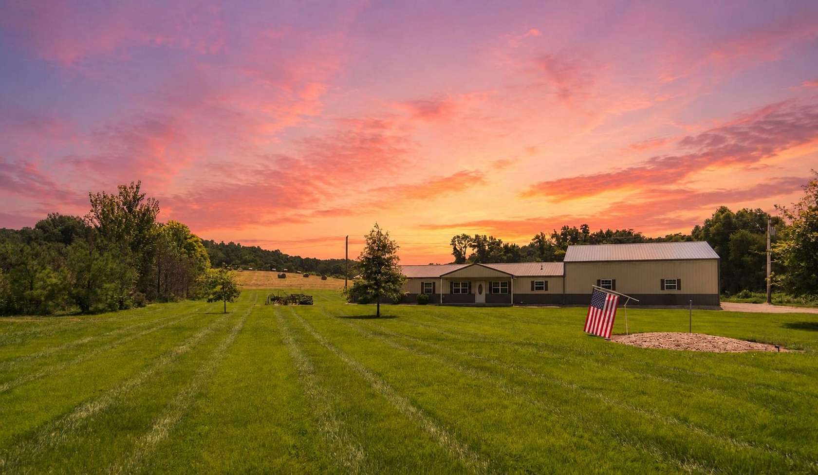 11.2 Acres of Land with Home for Sale in Puxico, Missouri