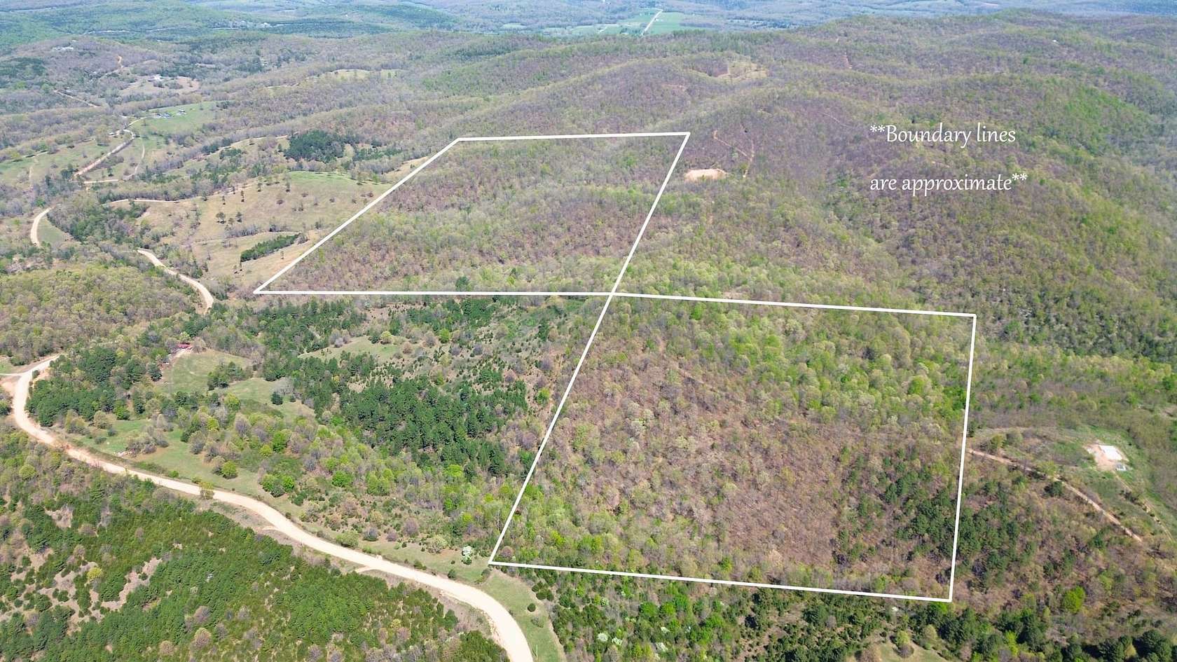 110 Acres of Recreational Land for Sale in Rea Valley, Arkansas