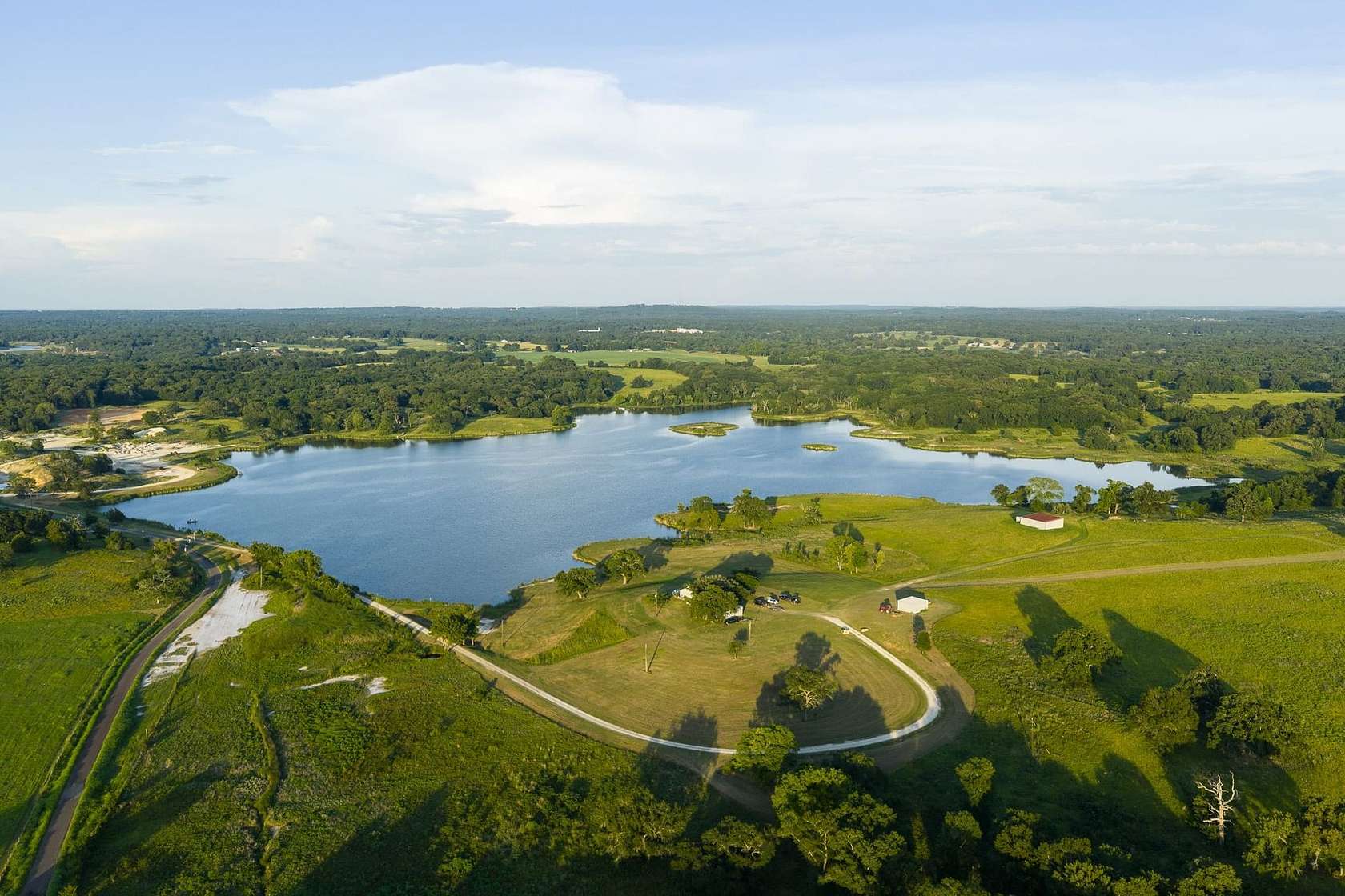 944 Acres of Land with Home for Sale in Palestine, Texas