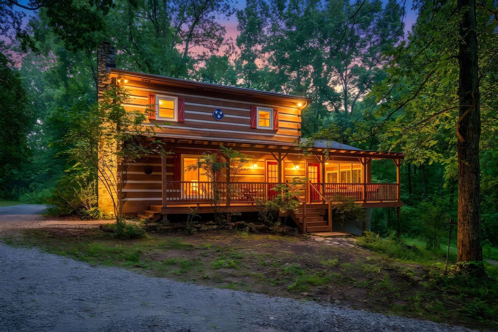 8.14 Acres of Land with Home for Sale in White Bluff, Tennessee