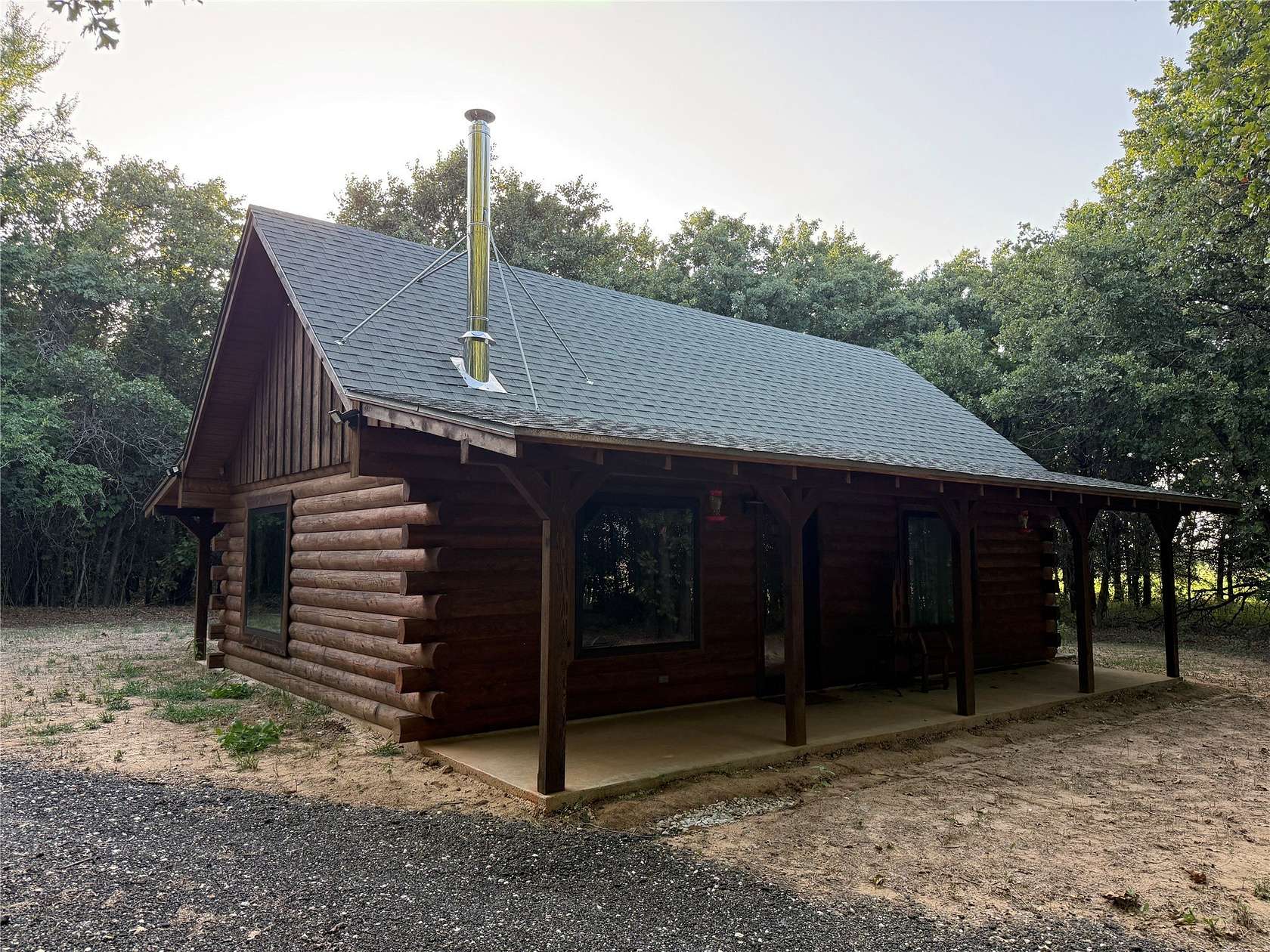 5 Acres of Land with Home for Lease in Valley View, Texas