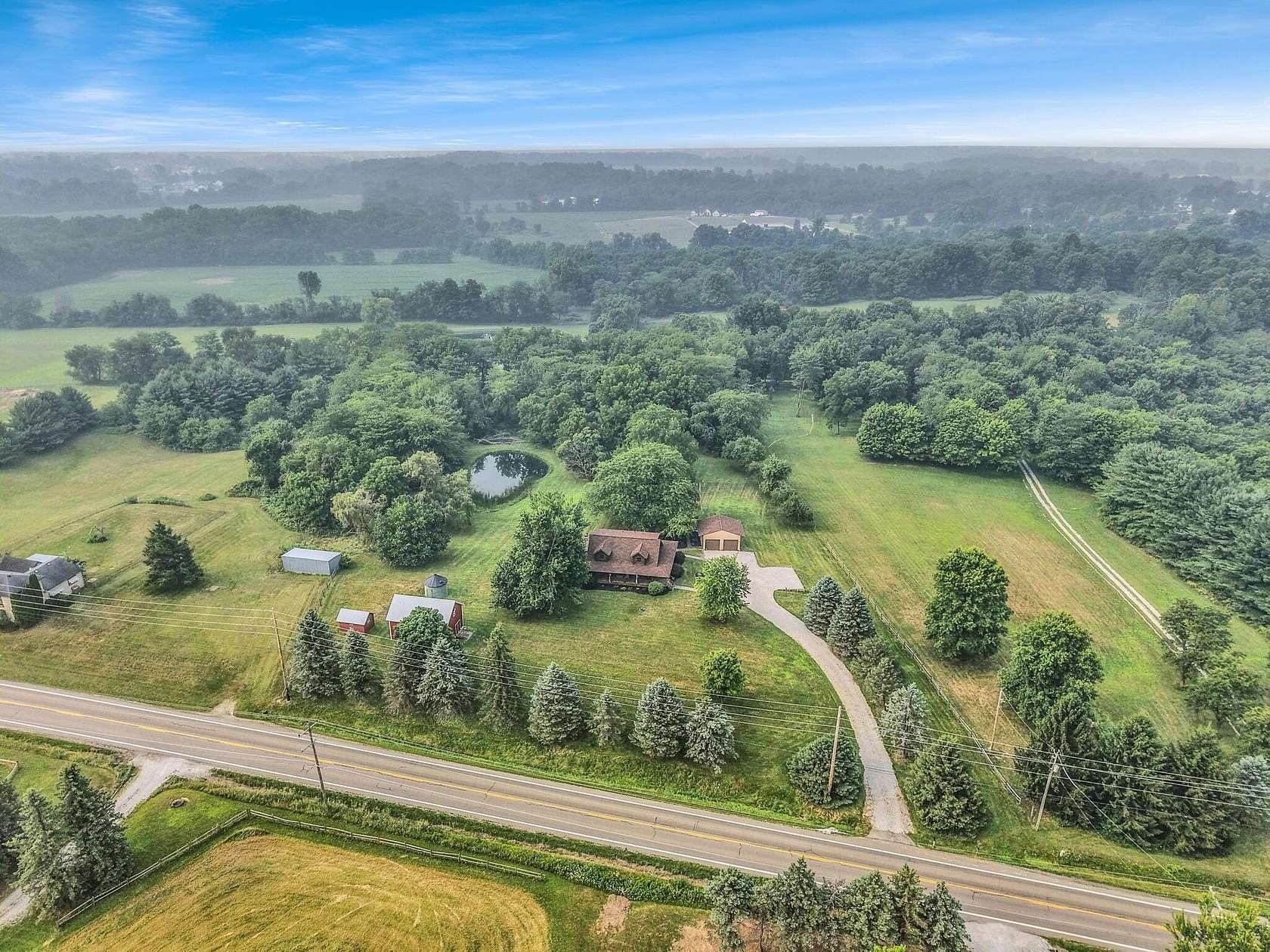 5 Acres of Land with Home for Sale in Johnstown, Ohio