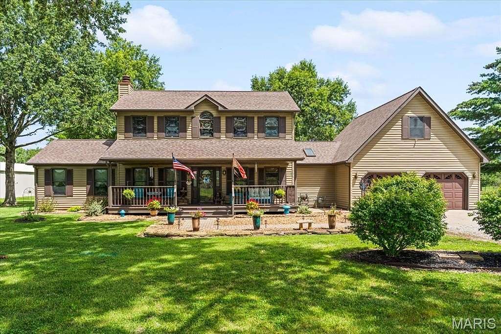 5 Acres of Land with Home for Sale in New Athens, Illinois