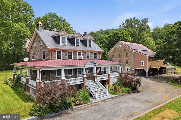 3.27 Acres of Land with Home for Sale in Zionsville, Pennsylvania