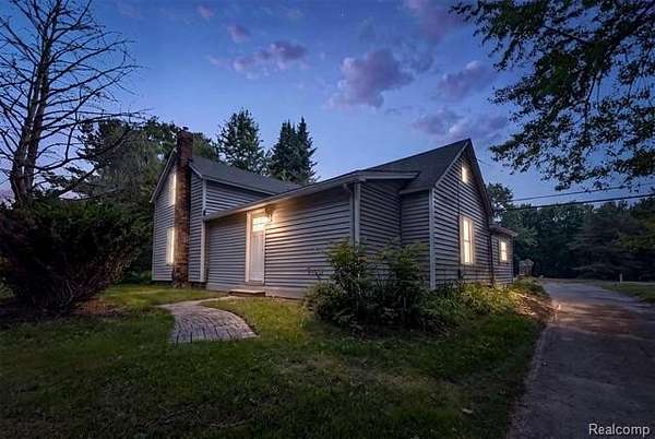 1.5 Acres of Land with Home for Sale in Clarkston, Michigan