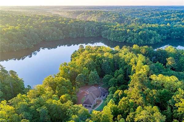 5.14 Acres of Land with Home for Sale in Lanexa, Virginia