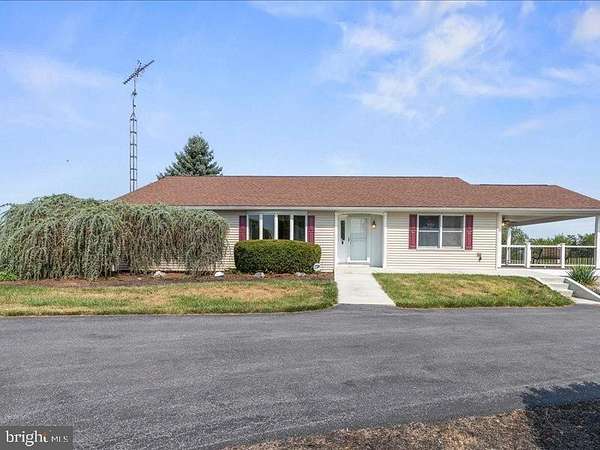 4.27 Acres of Land with Home for Sale in Chambersburg, Pennsylvania