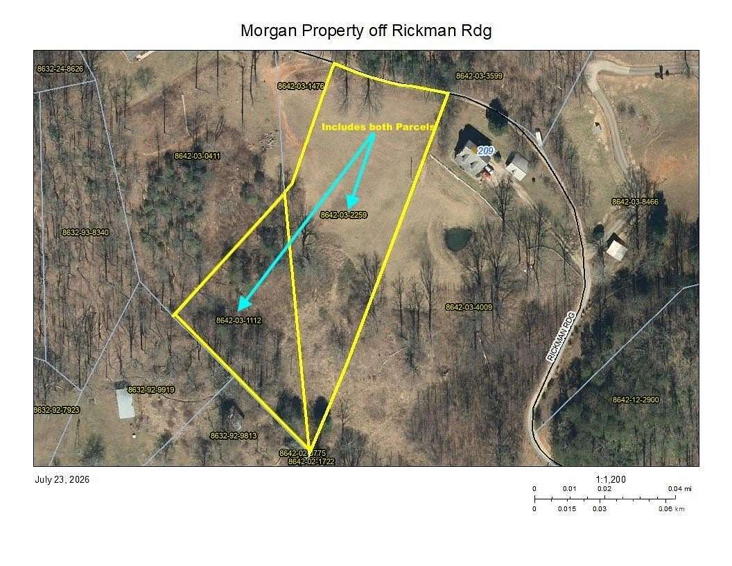 2.4 Acres of Residential Land for Sale in Canton, North Carolina